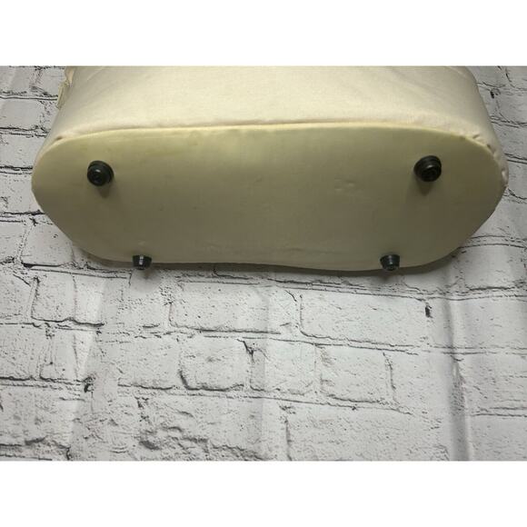 New York Dog City Tote Dog Carrier Shoulder Bag Cream Peek Thru Net Travel Beige - Picture 5 of 11